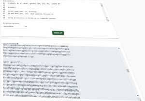 EMBL extraktor sekvencií