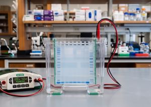 Polyakrylamidová gélová elektroforéza (SDS-PAGE)